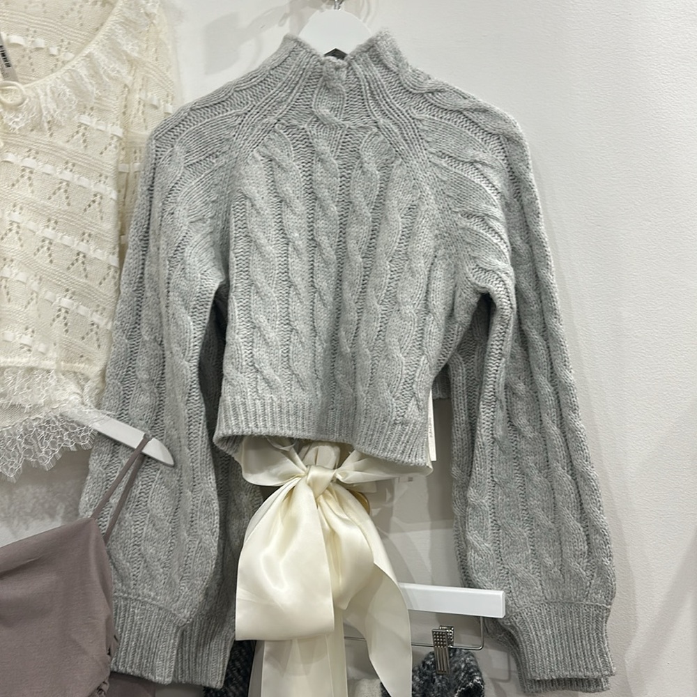 🍋For Love and Lemons Lise Chunky Sweater - Picture 2 of 5